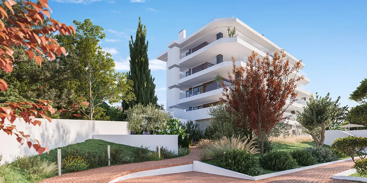 Landscaped garden