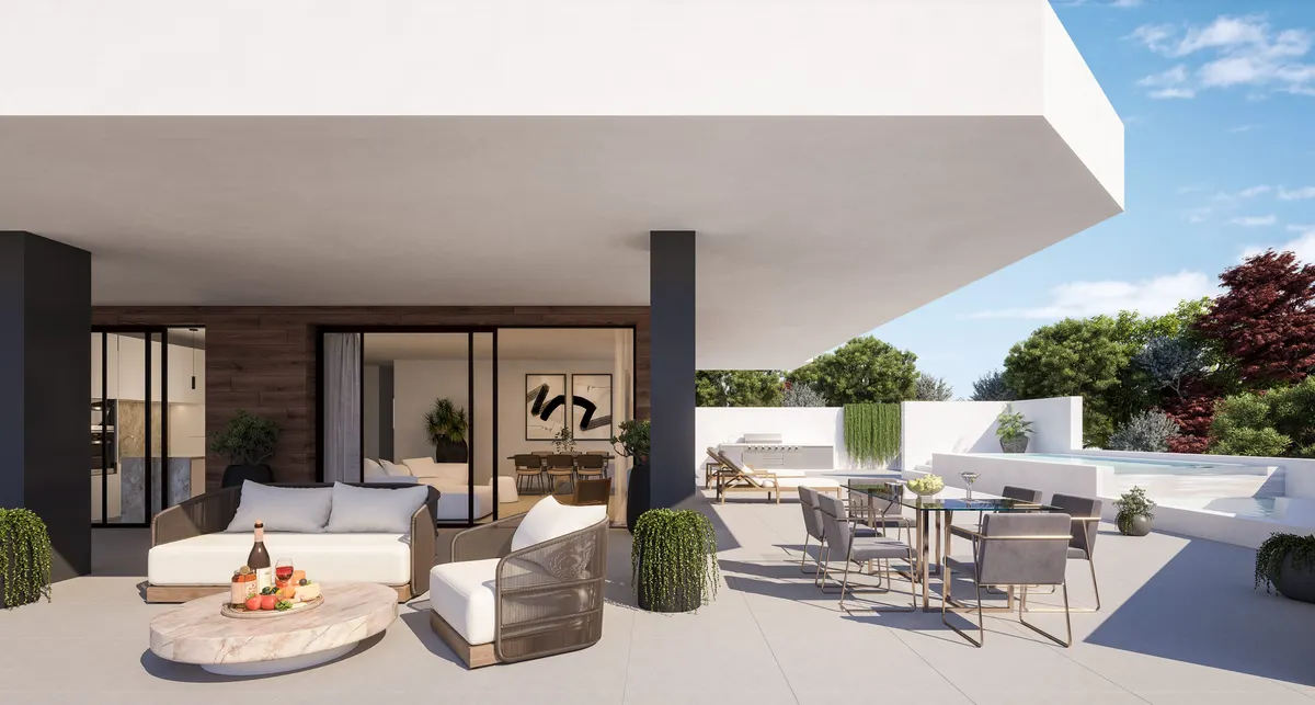 Ground-floor residence